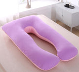 Pregnant Women Sleeping Support Pillow Cotton Pillowcase U Shape Maternity Pillows Pregnancy Side Sleeper Bedding Dropshipping